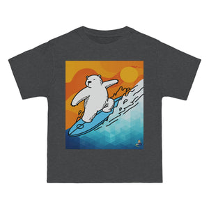 Polar Bear Surfer Sunset Edition Heavyweight Tee