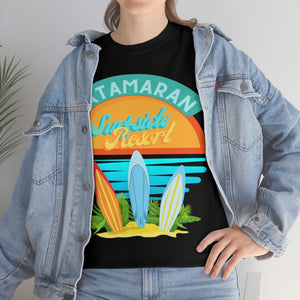 catamaran surfside resort heavyweight tee