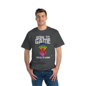 Born to Game Bulldog Edition Heavyweight Unisex Gaming Tee