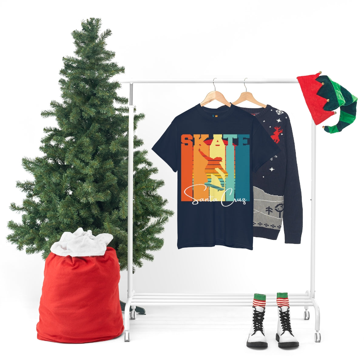 skate santa cruz heavyweight tee