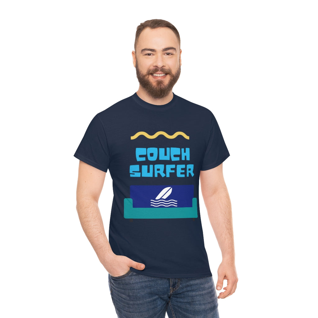 couch surfer heavyweight tee