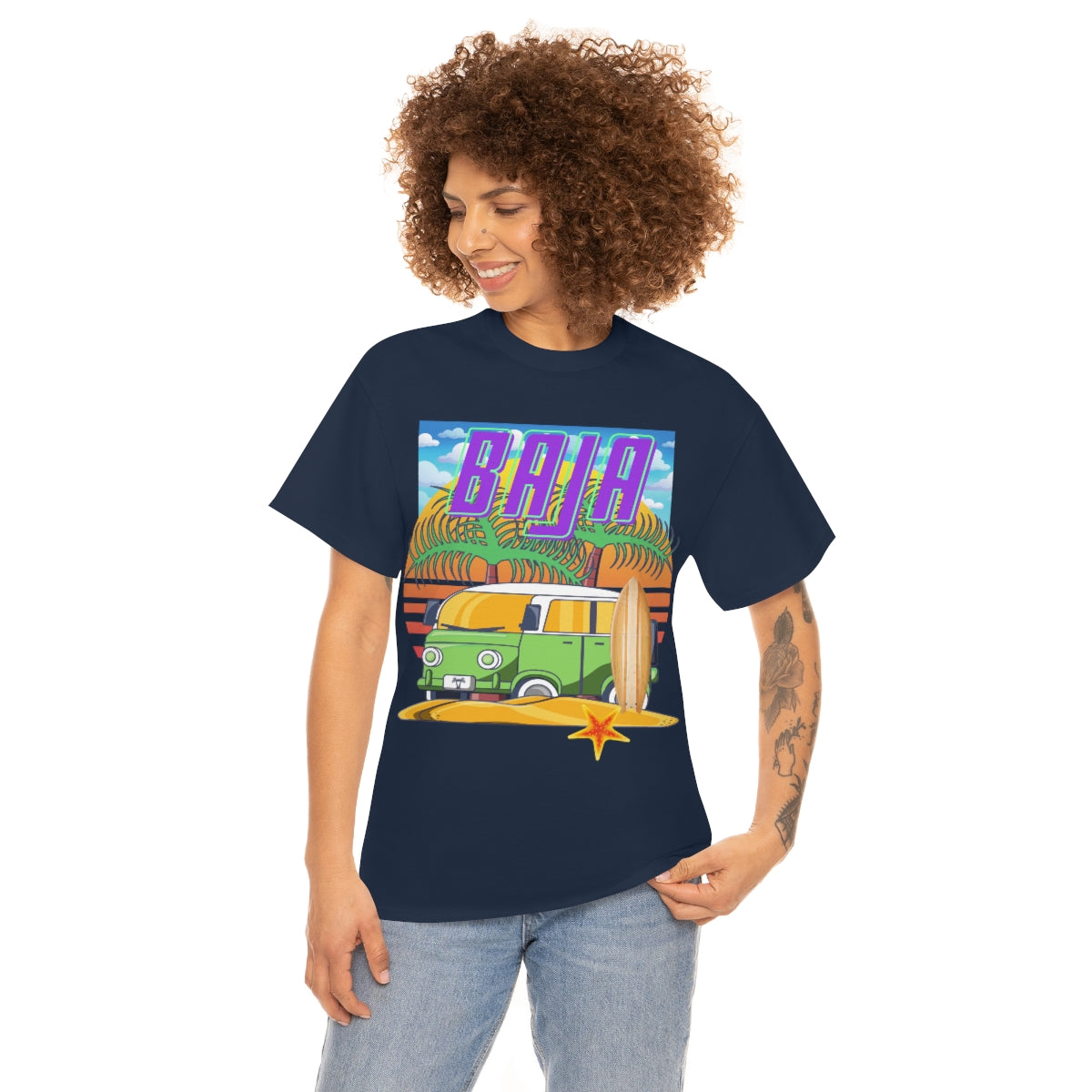 surf baja heavyweight tee