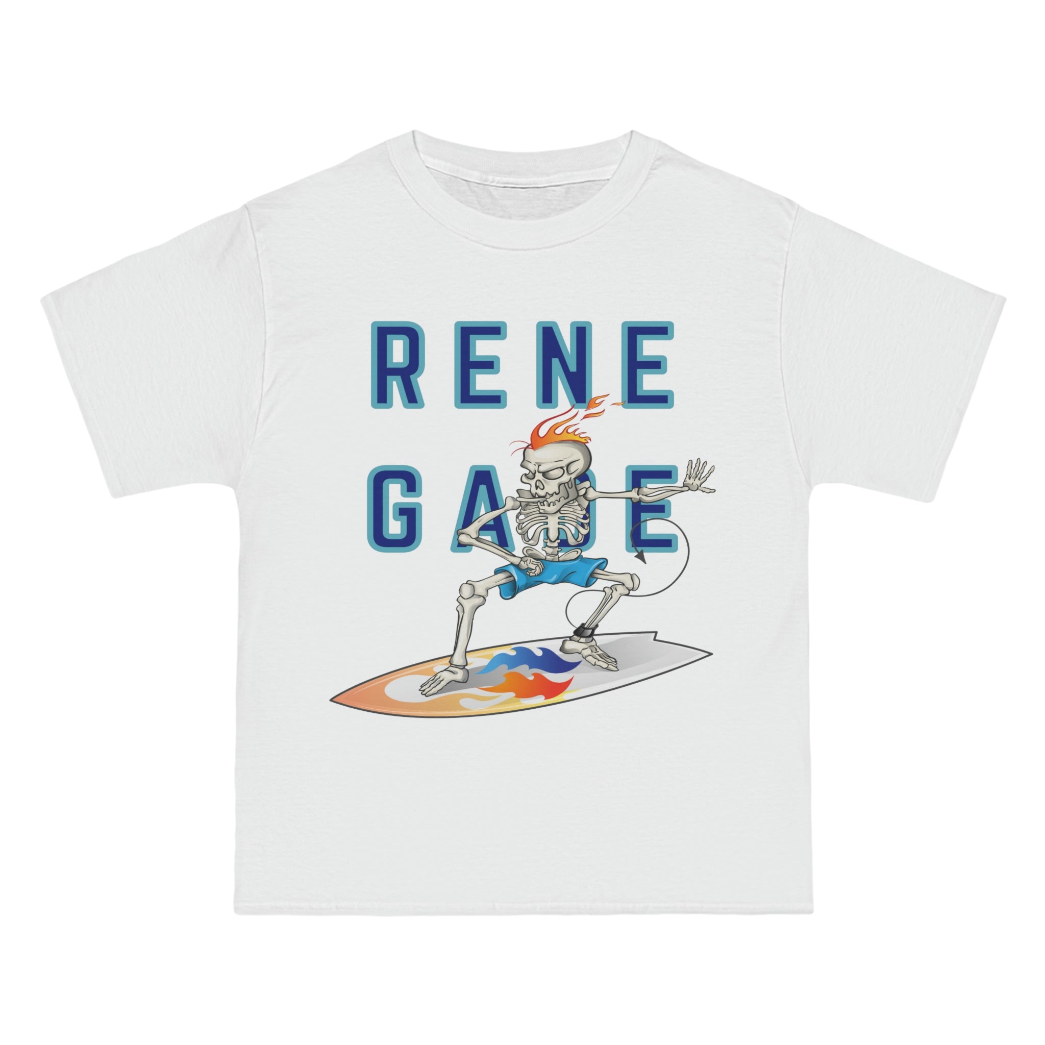 Renegade Skeleton Surfer Heavyweight Tee