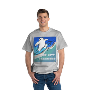 Surf City Boardshop Polar Bear Mascot Heavyweight Tee