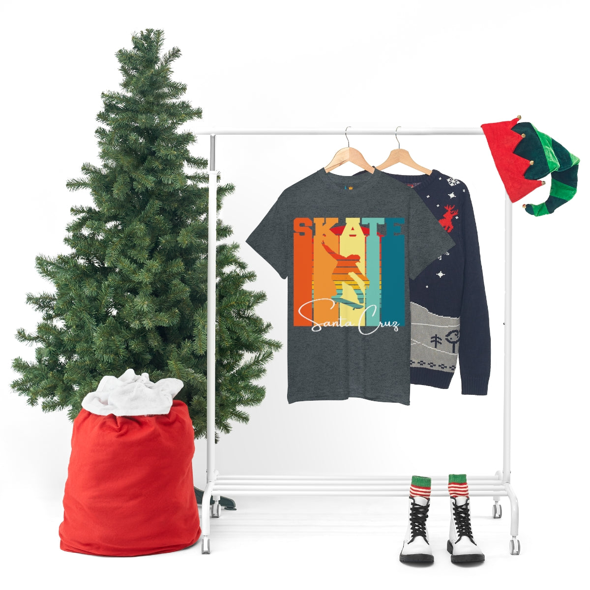 skate santa cruz heavyweight tee