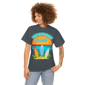 catamaran surfside resort heavyweight tee