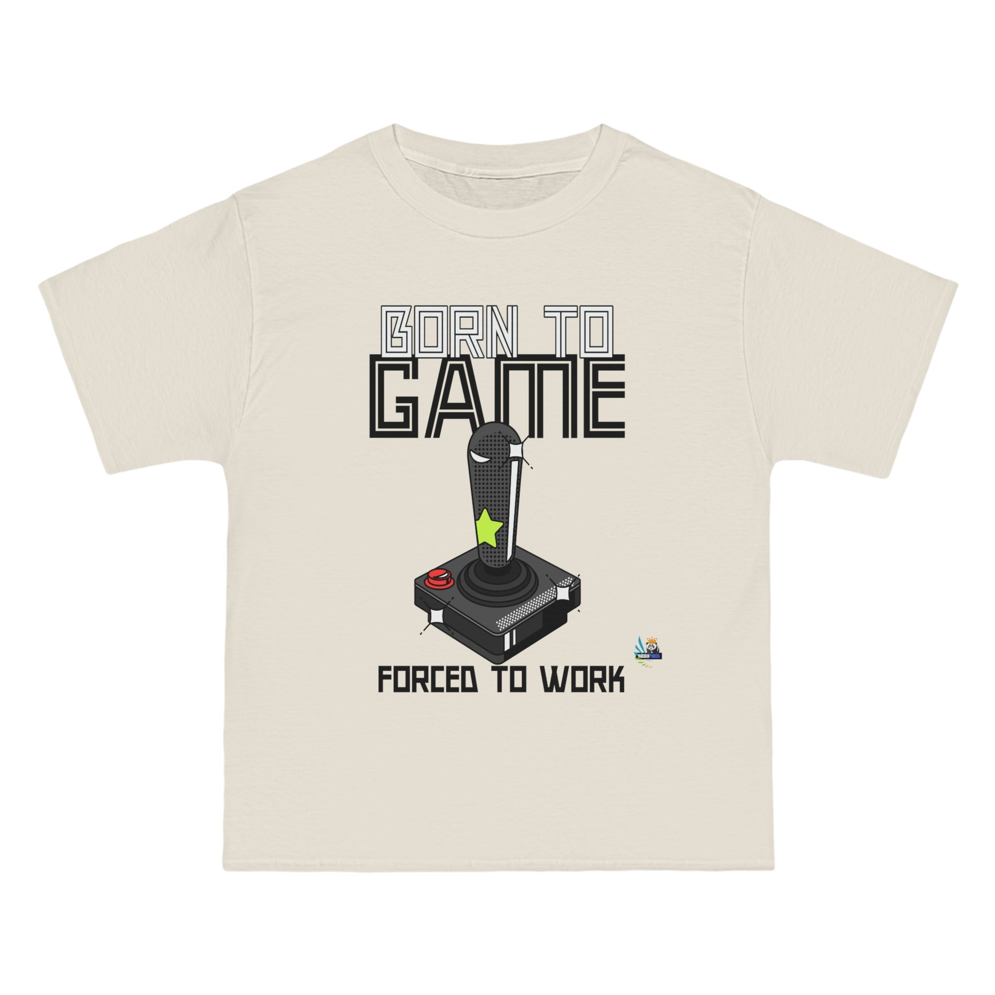 Born to Game Joystick Edition Heavyweight Unisex Gaming Tee