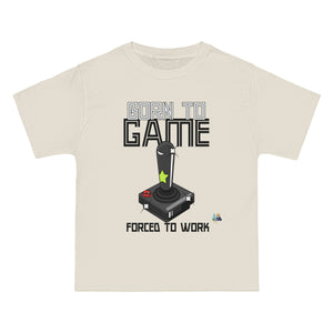 Born to Game Joystick Edition Heavyweight Unisex Gaming Tee