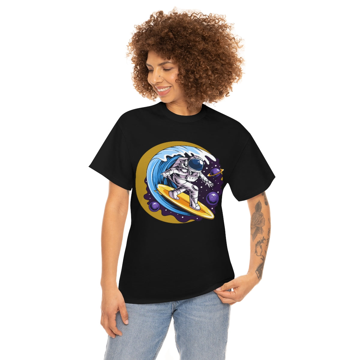 surf the solar system heavyweight tee