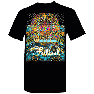 festival wanderlust - black edition tee