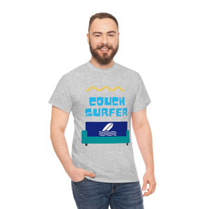 couch surfer heavyweight tee