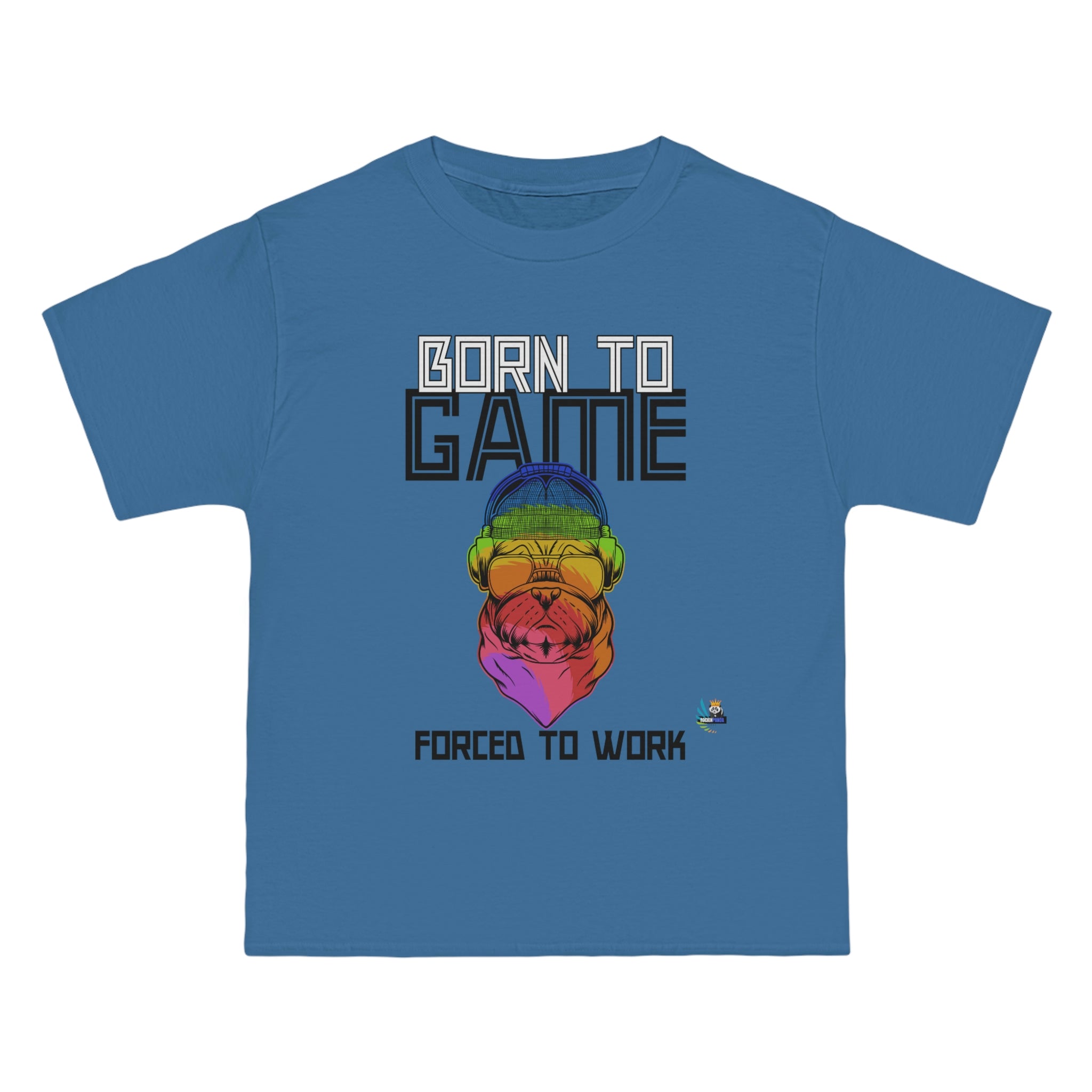 Born to Game Bulldog Edition Heavyweight Unisex Gaming Tee