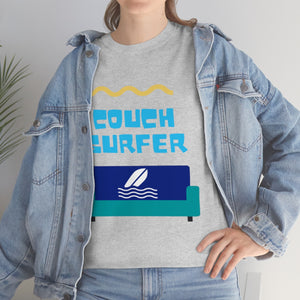 couch surfer heavyweight tee