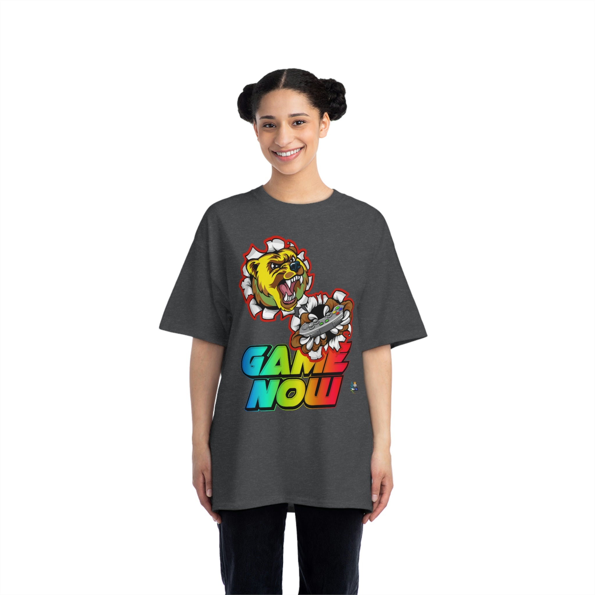 Game on NOW Bear-y Edition Heavyweight Unisex Gaming Tee