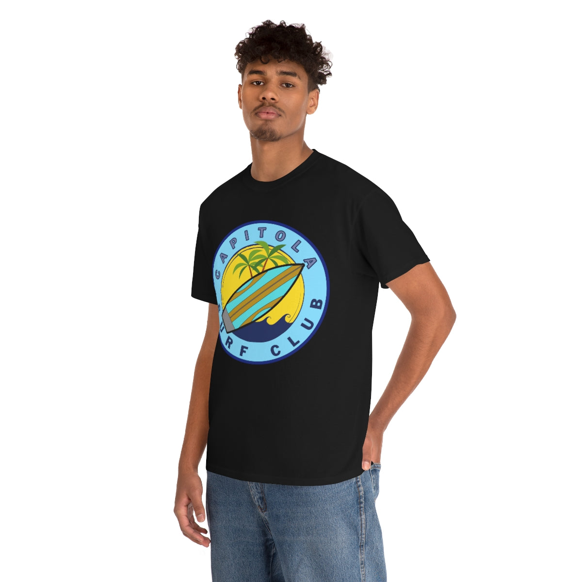 capitola surf club heavyweight tee