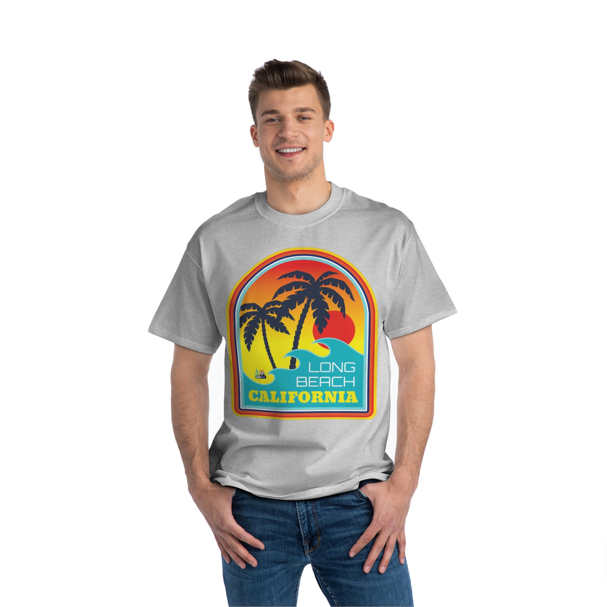 Long Beach Surf California Heavyweight Tee