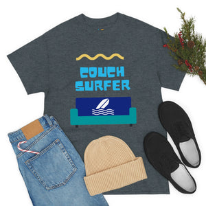 couch surfer heavyweight tee