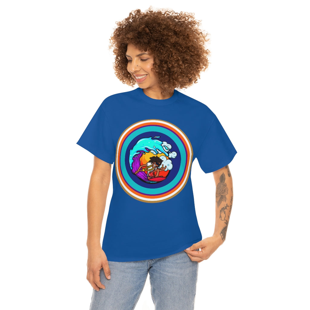 surf jamaica rasta-style heavyweight tee