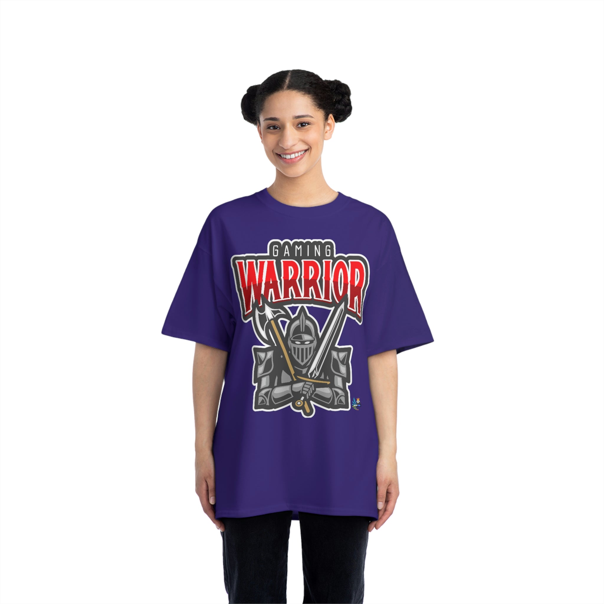 Shining Knight Warrior Heavyweight Unisex Gaming Tee