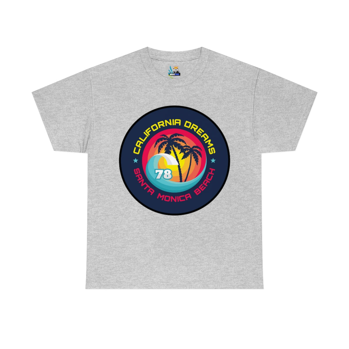 surf santa monica vintage 78 heavyweight tee