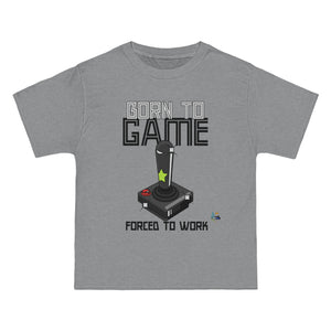 Born to Game Joystick Edition Heavyweight Unisex Gaming Tee