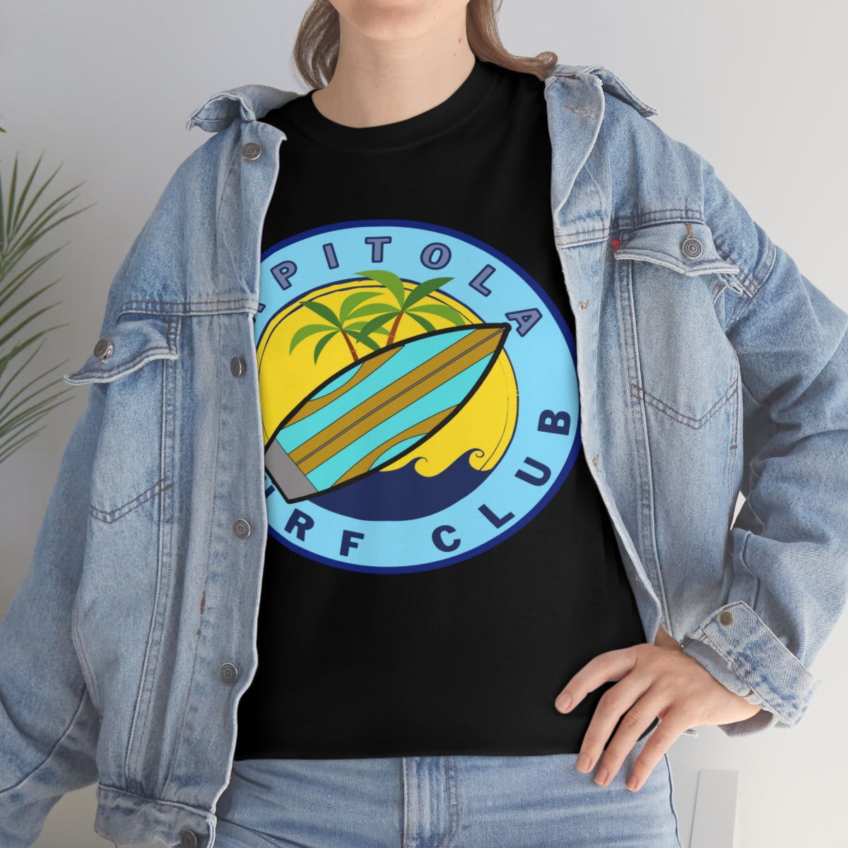 capitola surf club heavyweight tee