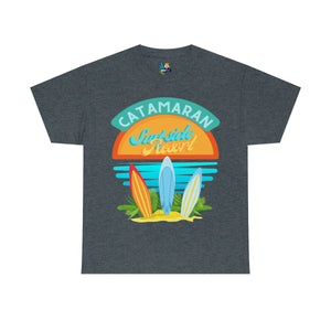 catamaran surfside resort heavyweight tee