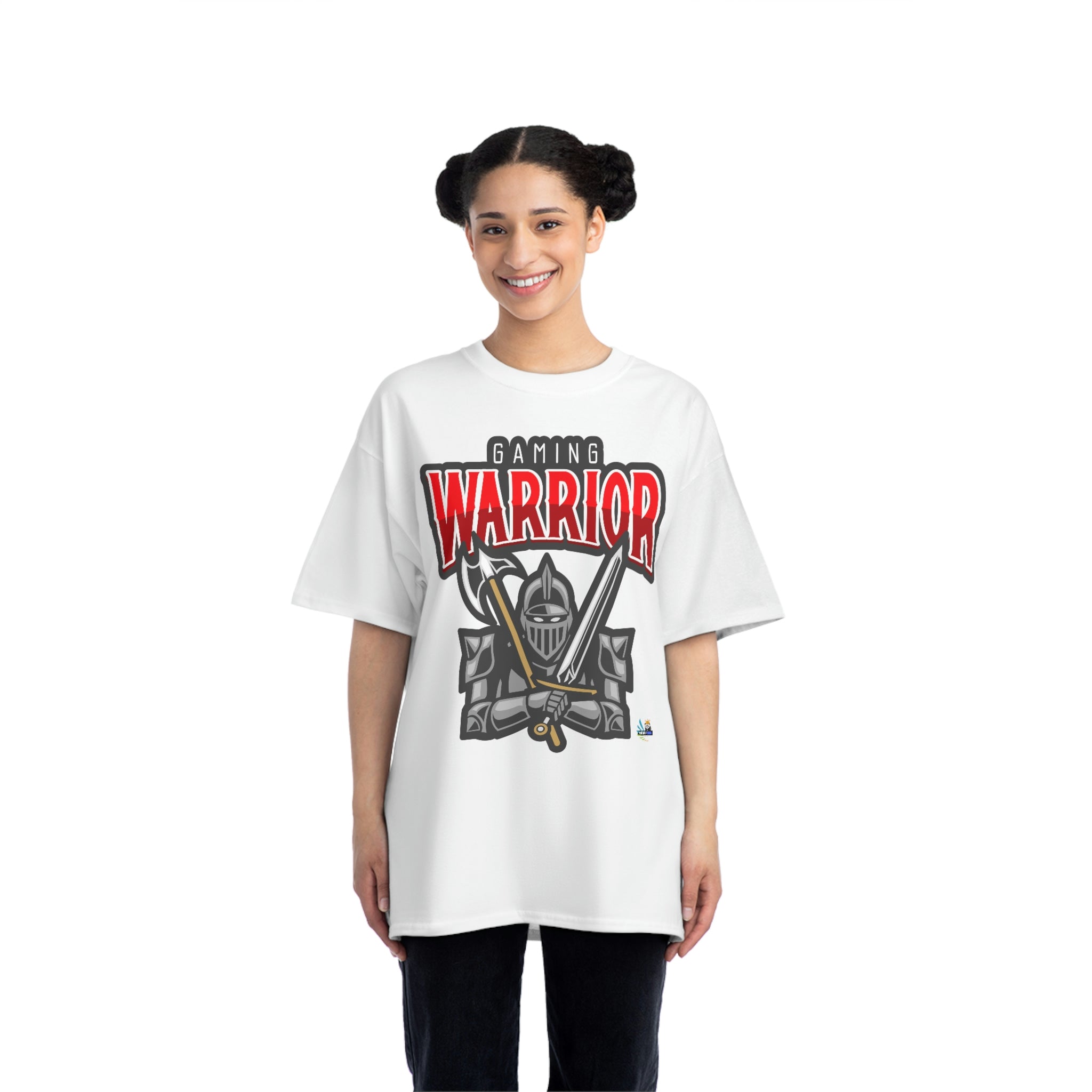 Shining Knight Warrior Heavyweight Unisex Gaming Tee