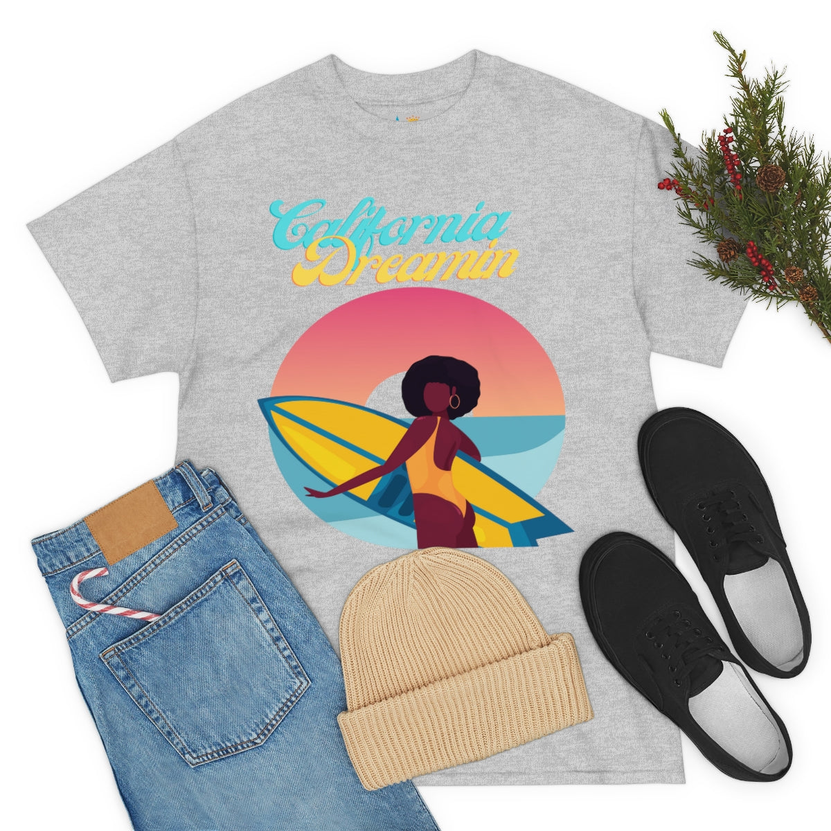 california dreamin' heavyweight tee