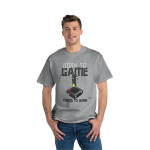 Born to Game Joystick Edition Heavyweight Unisex Gaming Tee