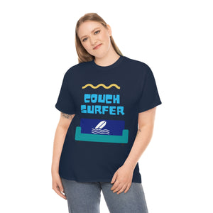 couch surfer heavyweight tee