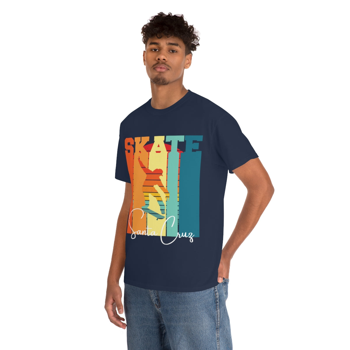 skate santa cruz heavyweight tee