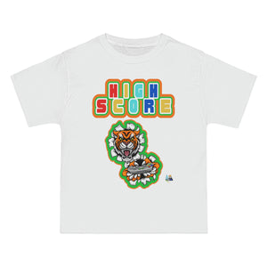 High Score Tiger Edition Heavyweight Unisex Gaming Tee