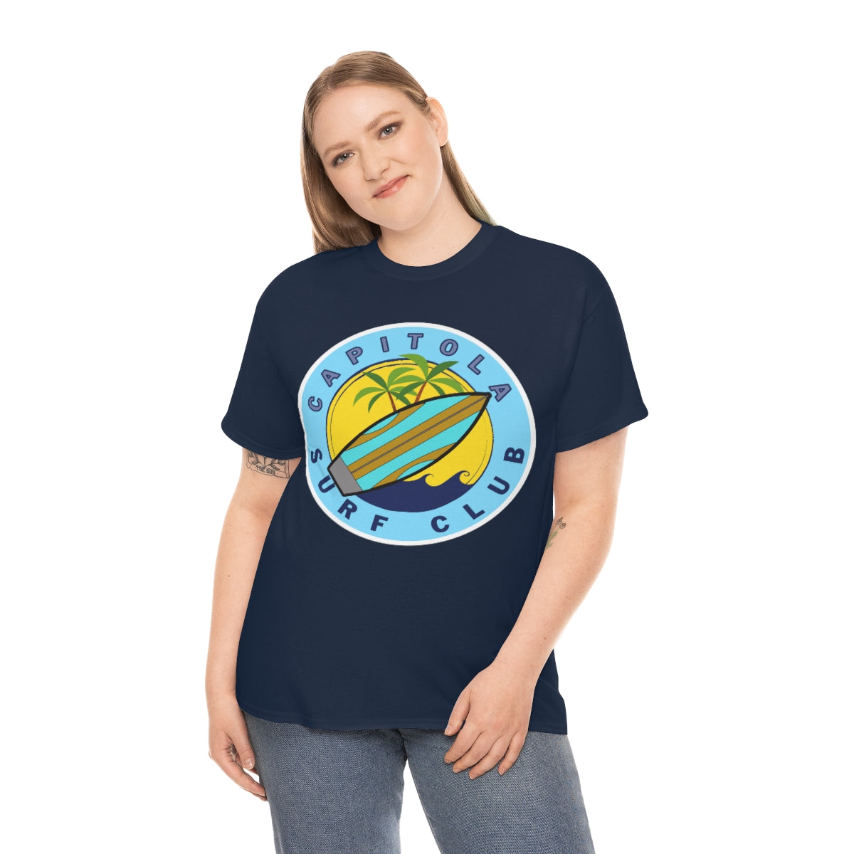 capitola surf club heavyweight tee