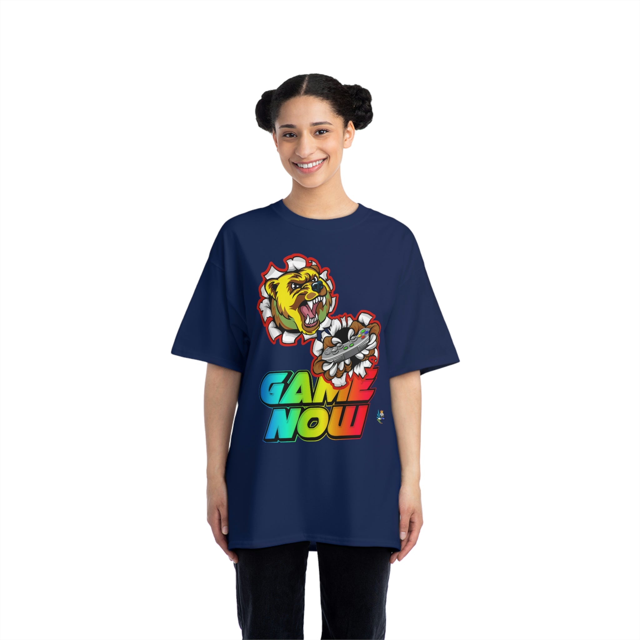 Game on NOW Bear-y Edition Heavyweight Unisex Gaming Tee