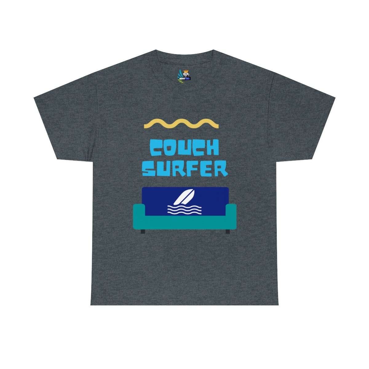 couch surfer heavyweight tee