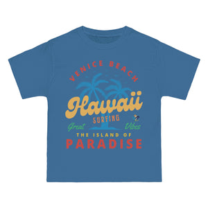 Waikiki Hawaii Surfing Heavyweight Tee