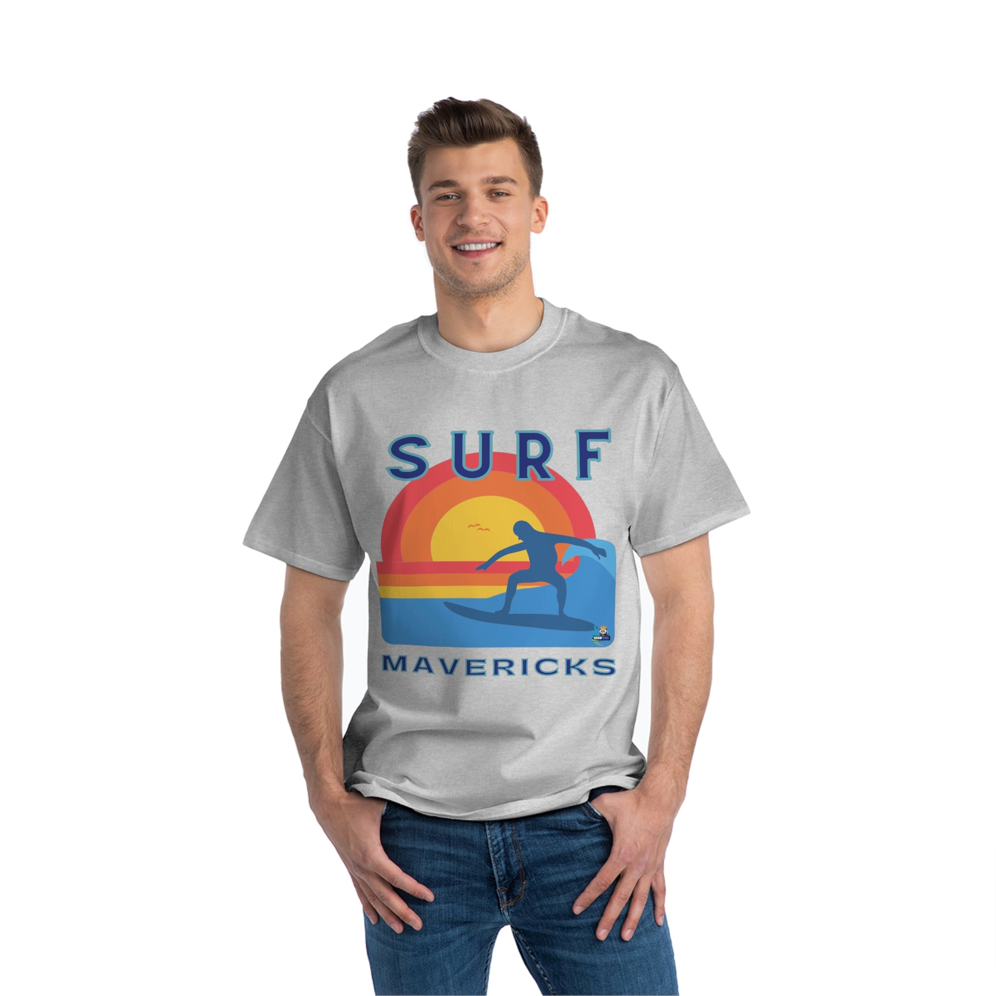 Surf Mavericks Sunset Edition Heavyweight Tee