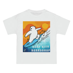 Surf City Boardshop Polar Bear Mascot Sunset Edition Heavyweight Tee