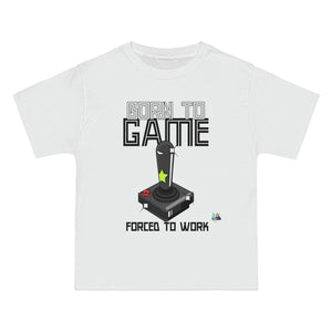 Born to Game Joystick Edition Heavyweight Unisex Gaming Tee