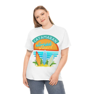 catamaran surfside resort heavyweight tee