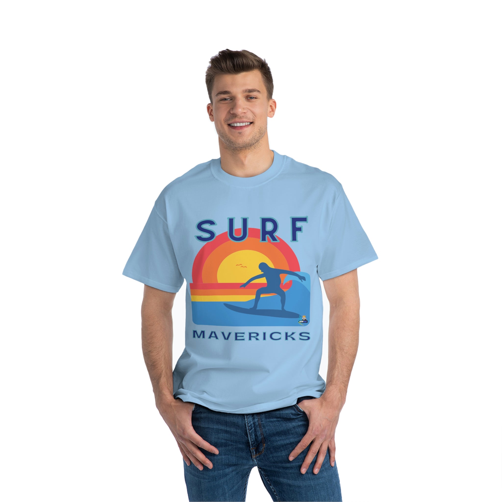 Surf Mavericks Sunset Edition Heavyweight Tee