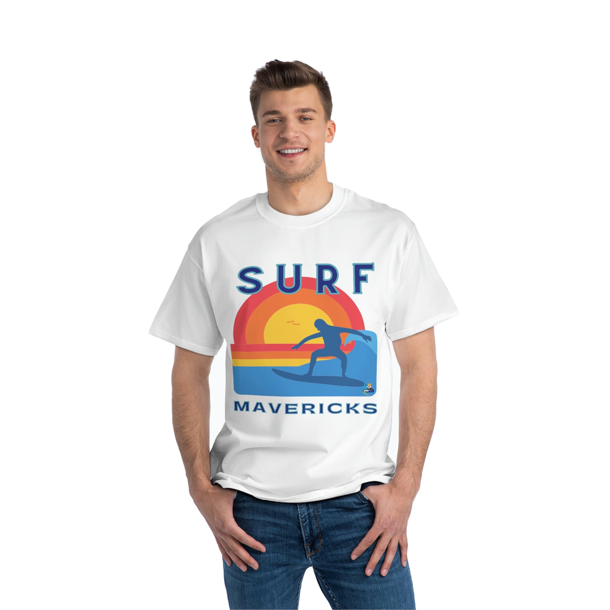 Surf Mavericks Sunset Edition Heavyweight Tee