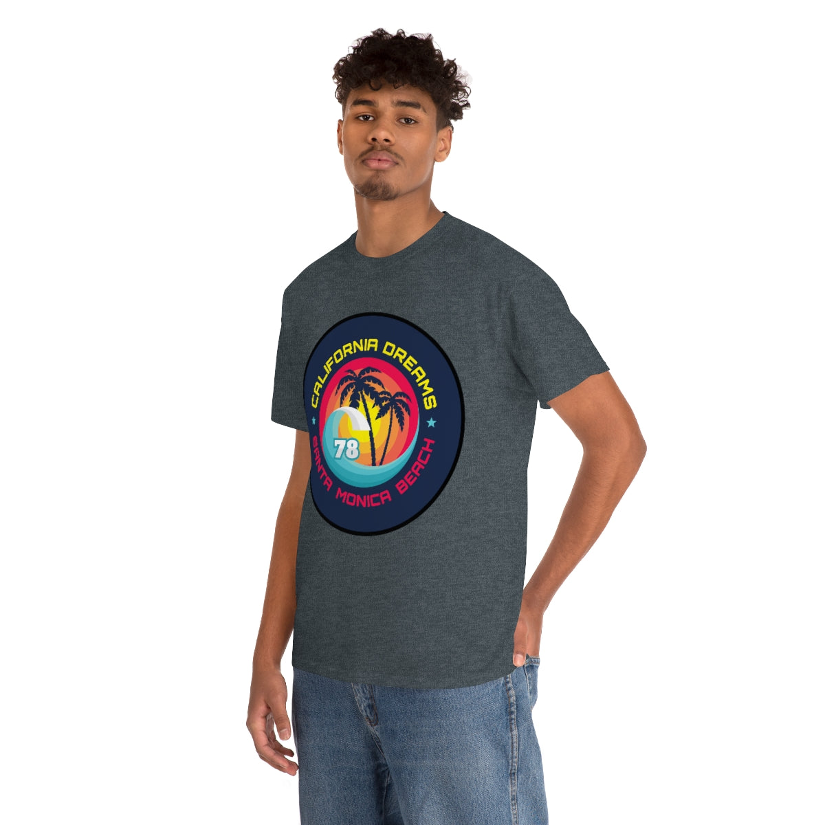 surf santa monica vintage 78 heavyweight tee