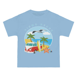 Surf Pismo Beach California Heavyweight Tee