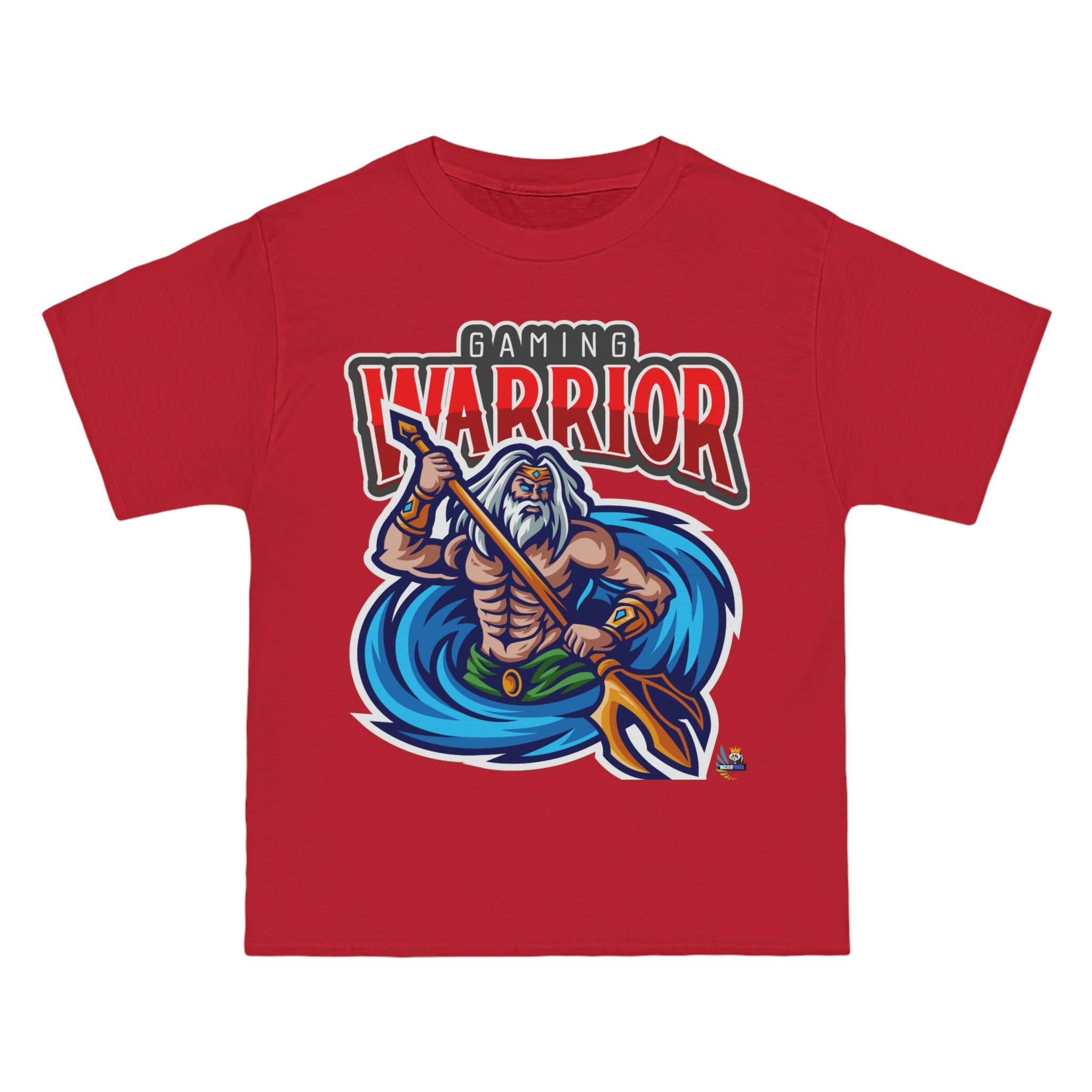 Gaming Warrior God of the Sea Heavyweight Unisex Gaming Tee