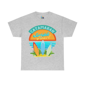 catamaran surfside resort heavyweight tee