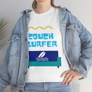 couch surfer heavyweight tee