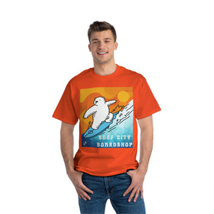 Surf City Boardshop Polar Bear Mascot Sunset Edition Heavyweight Tee