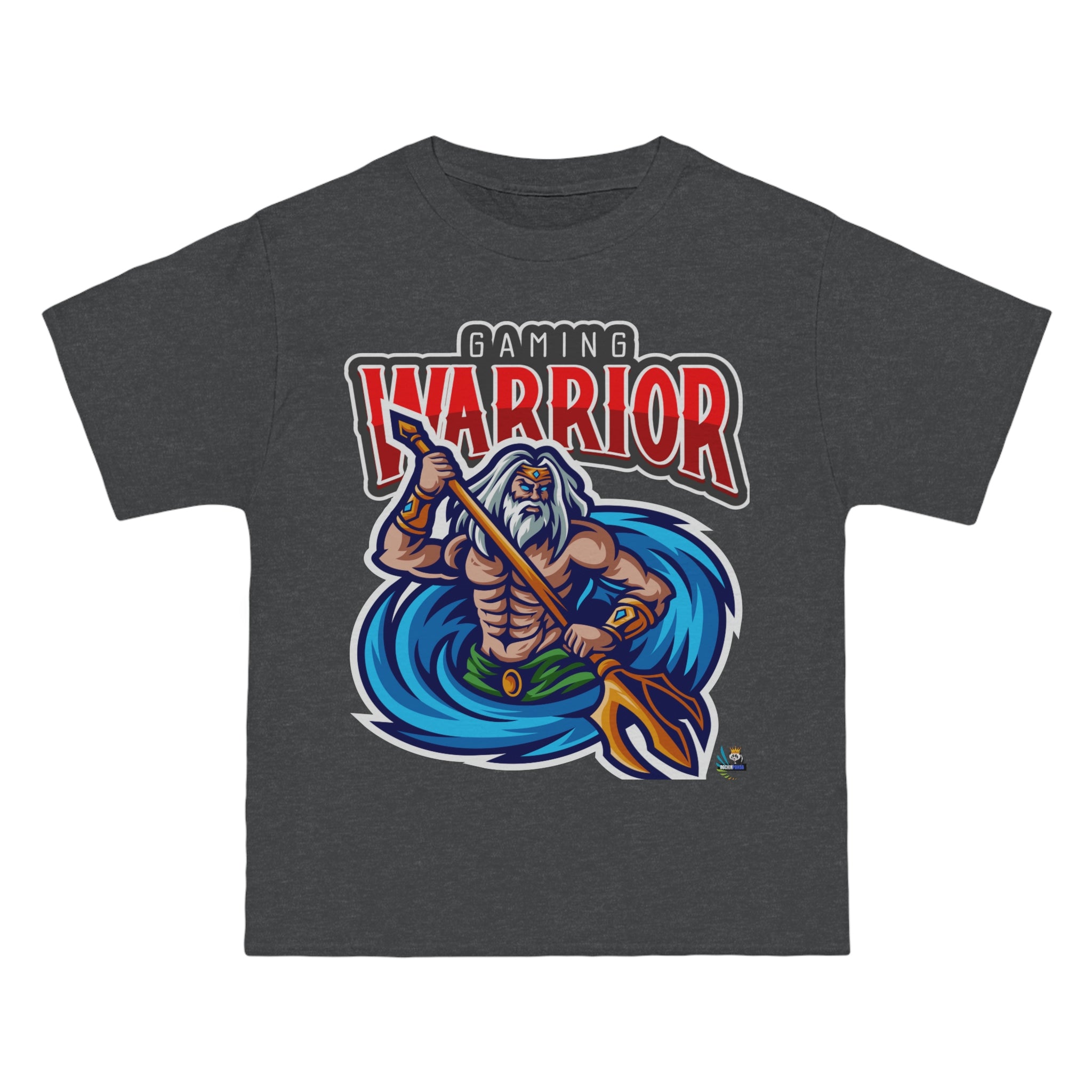 Gaming Warrior God of the Sea Heavyweight Unisex Gaming Tee